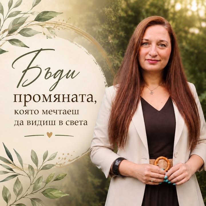 Бъди промяната, която мечтаеш да видиш в света. Често чакаме светът около нас да се…